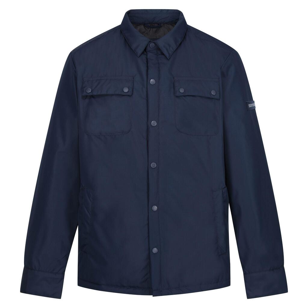 Mens Vinca Shacket Jacket (Navy)