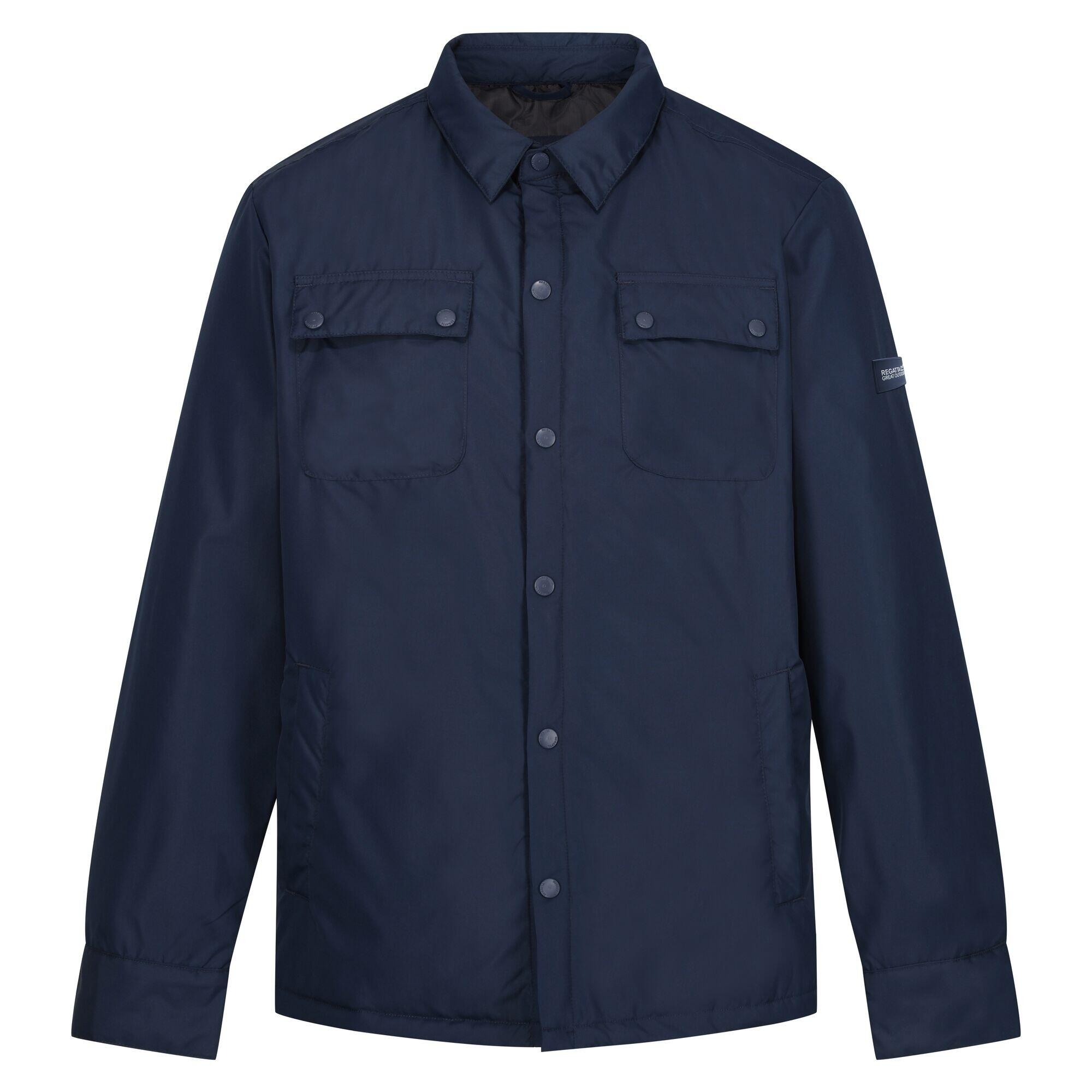 REGATTA Heren Vinca Shacket Jas (Marine)