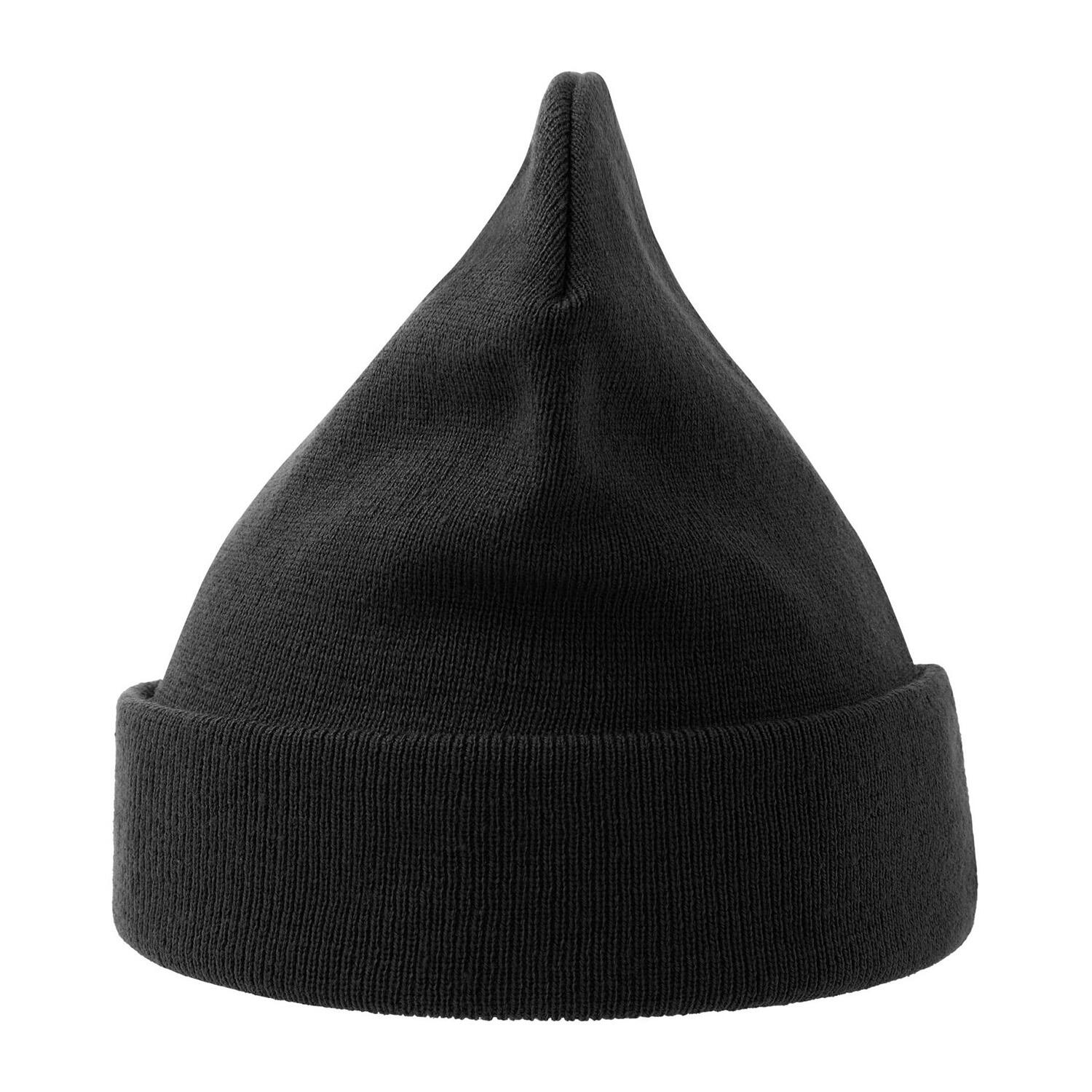 Unisex Adult Pier Polartech Lined Beanie (Black) 3/3