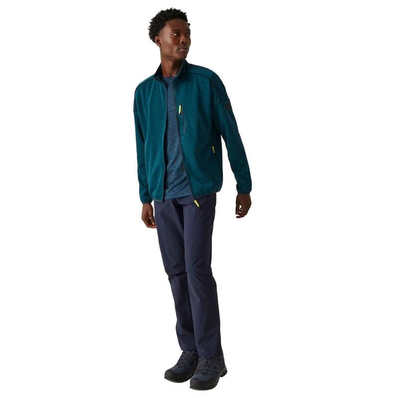 Veste polaire KASSAM Homme (Denim sombre / Bleu marine Chiné)