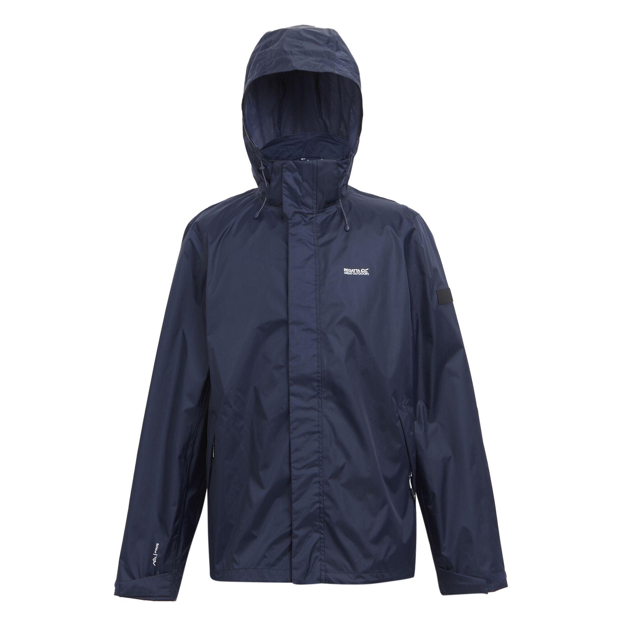 REGATTA Mens Ballymore Waterproof Jacket (Navy)