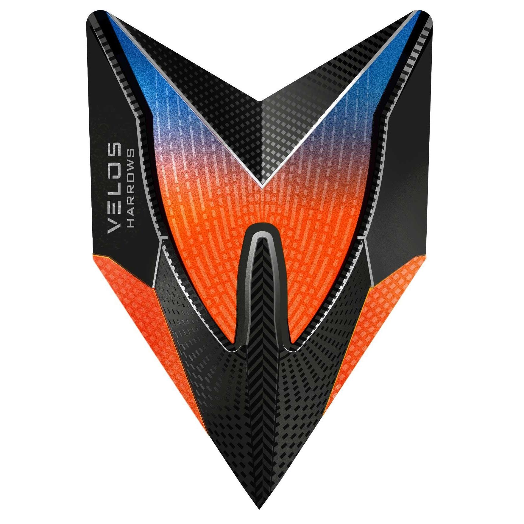 HARROWS 100 Micron Velos Dart Flights (Orange)