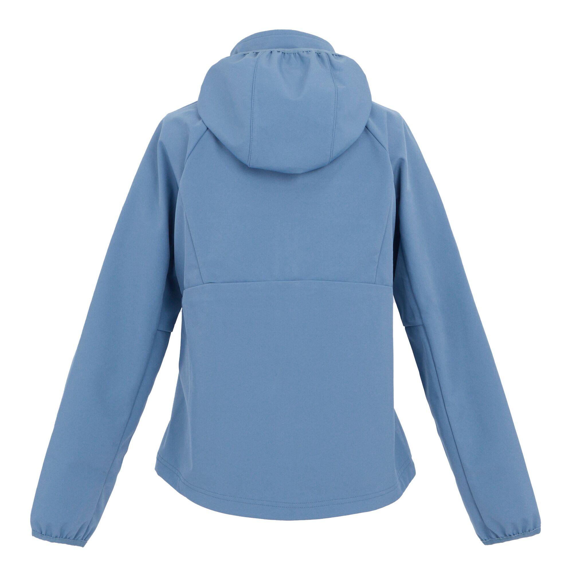 Casaco Soft Shell Bourda Mulher (Azul Coronet/Branco) 2/5