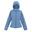 Chaqueta Softshell Bourda para Mujer Azul Coronet, Blanco