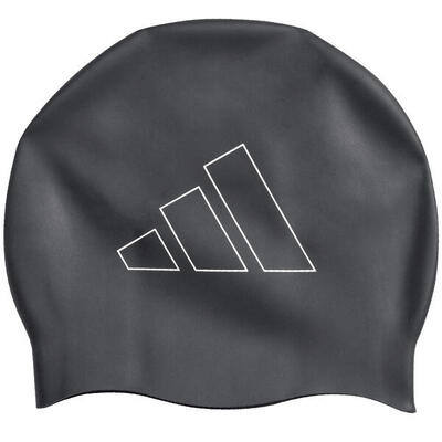 Adidas logo pet voor volwassenen - zwart / wit