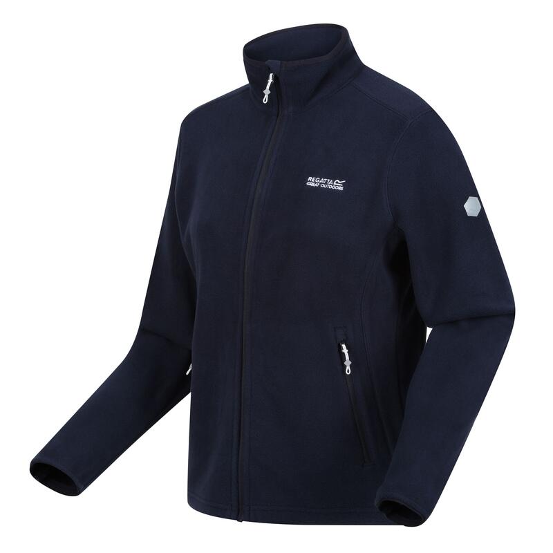 Dames Floreo IV Full Zip Fleece Jas (Marine)