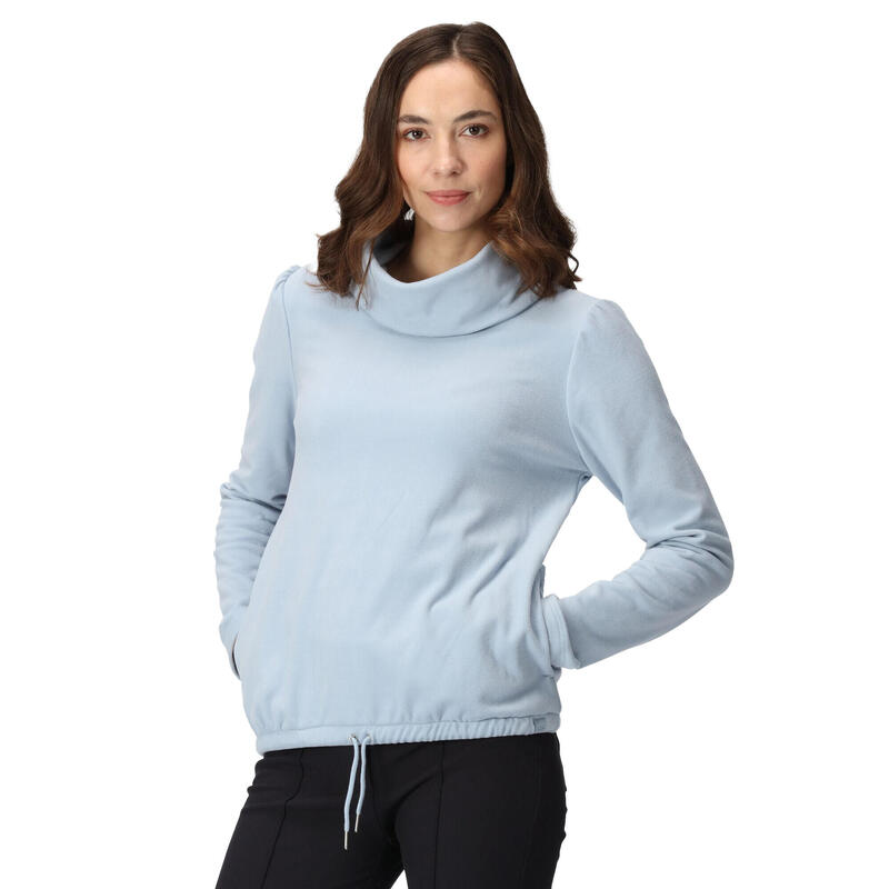 Jersey Adarae de Polar para Mujer Ciruela