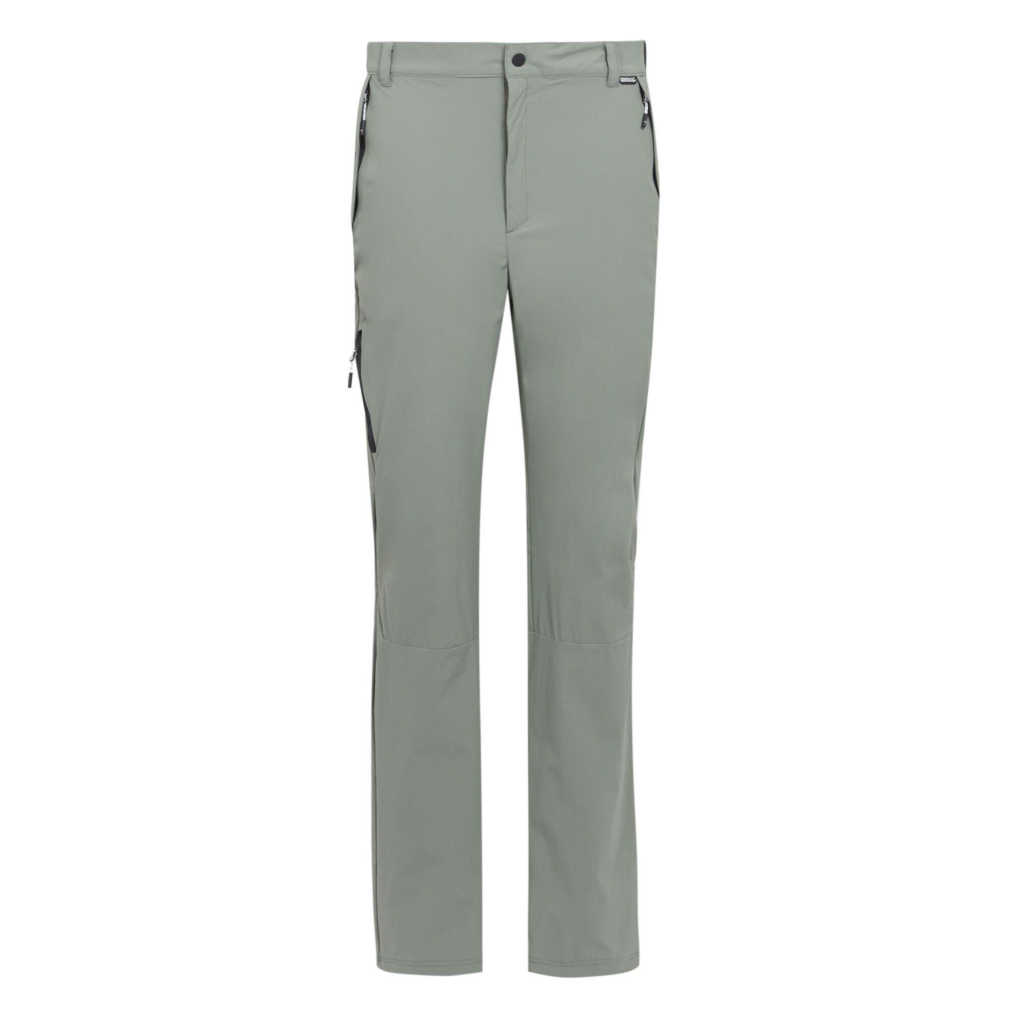 Uomo Pantaloni TRAVEL LIGHT (verde cachi)