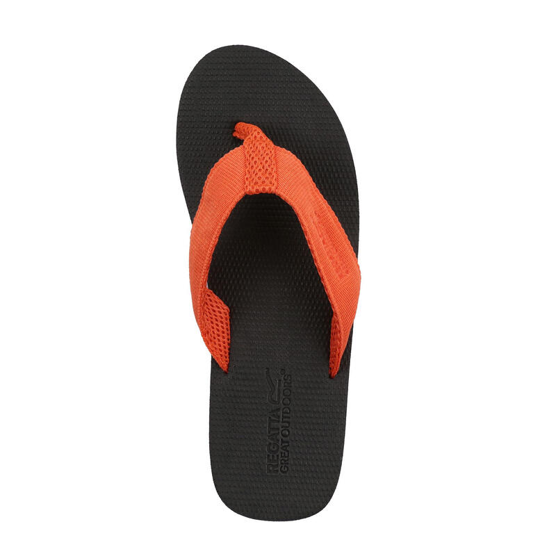 Flip Flops Rico Herren Asche/Rost/Orange