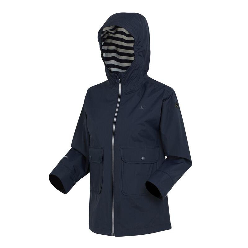 Giacca Impermeabile Bambini Regatta Beylina Blu Navy