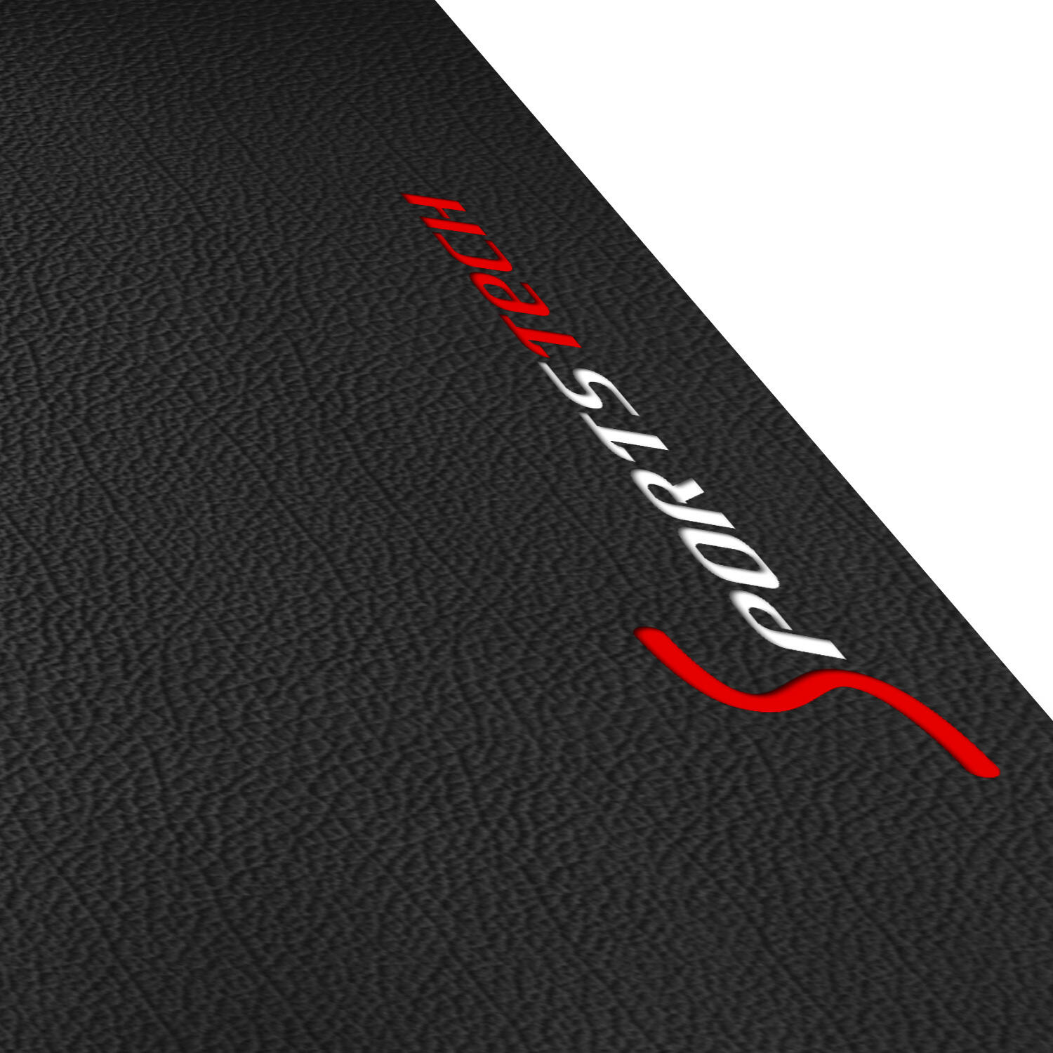 Tapis de protection pour équipement de fitness - Multimatériau noir, 3 tailles 5/7