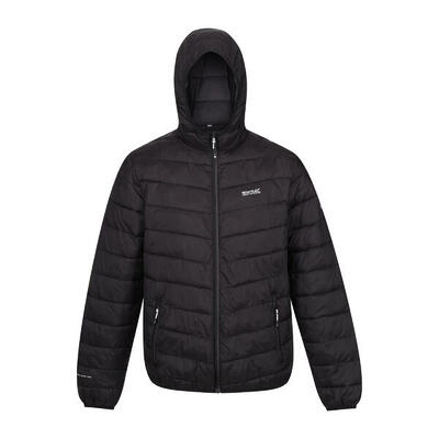 Heren hillpack ii gewatteerde jas (zwart)