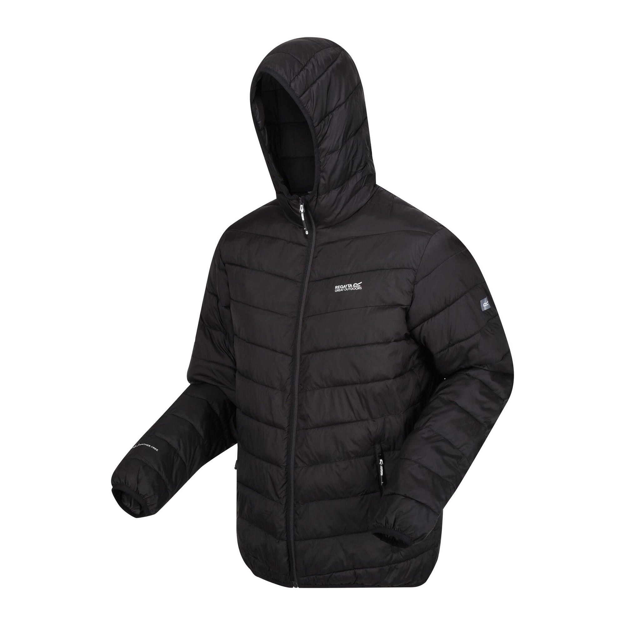 Men's HILLPACK quilted jacket (Black)