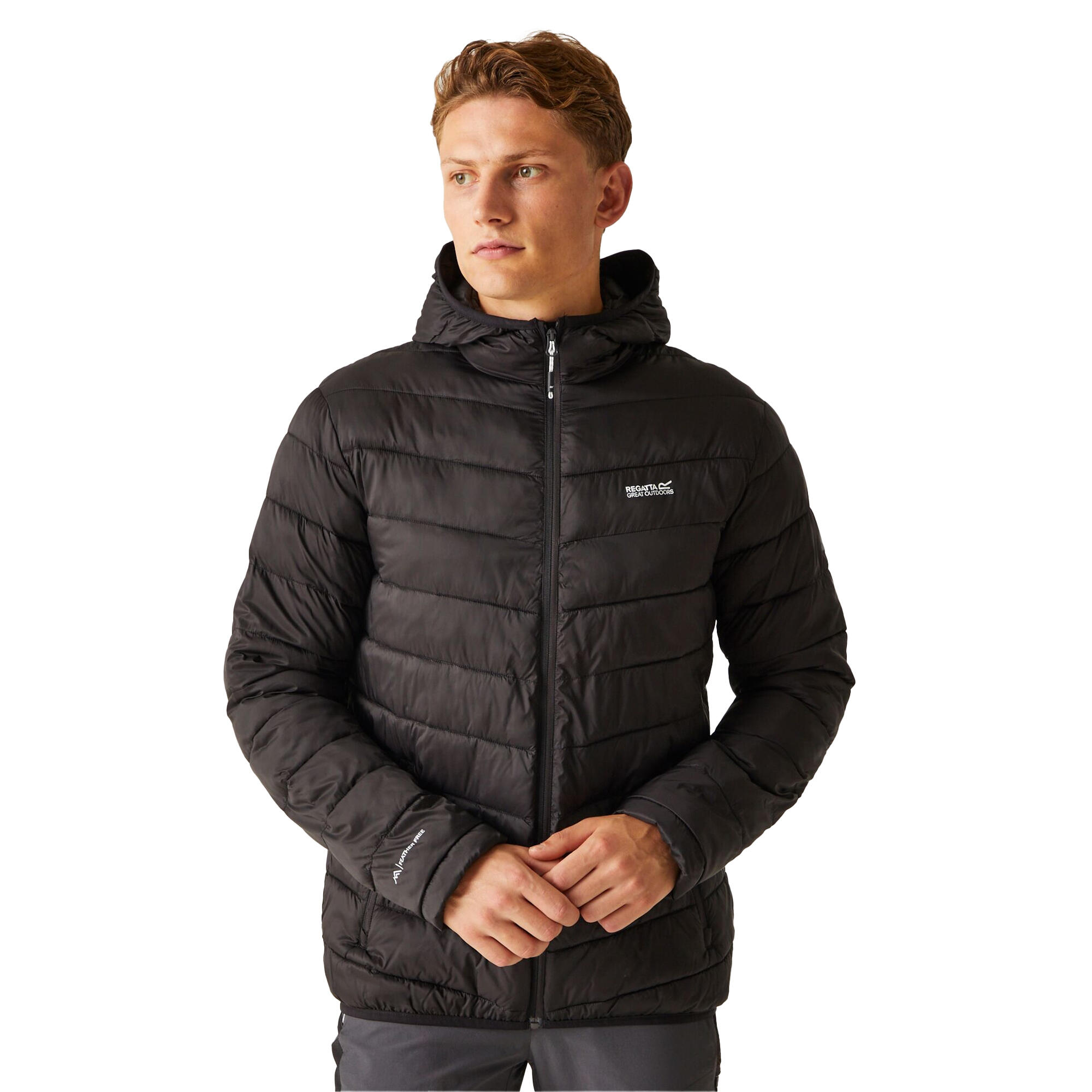 Men's HILLPACK quilted jacket (Black)