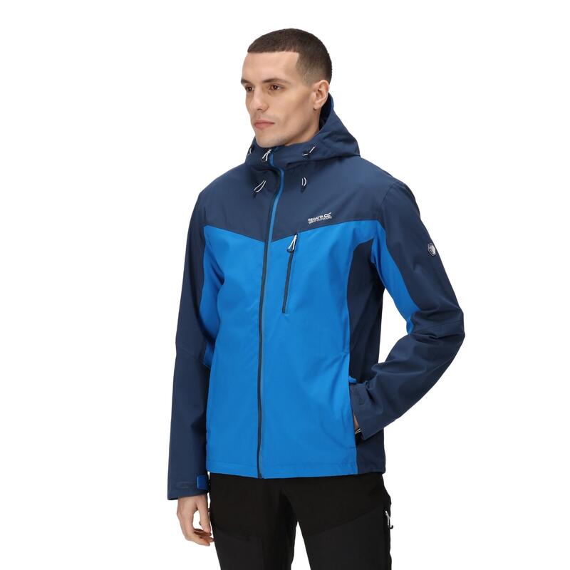 Veste imperméable BIRCHDALE Homme (Bleu clair / Bleu amiral)