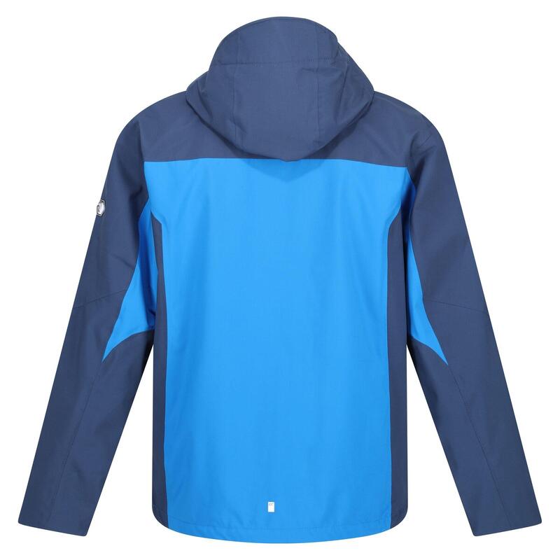 Heren Birchdale Waterdichte Jas (Skydiver Blauw/Admiraal Blauw)