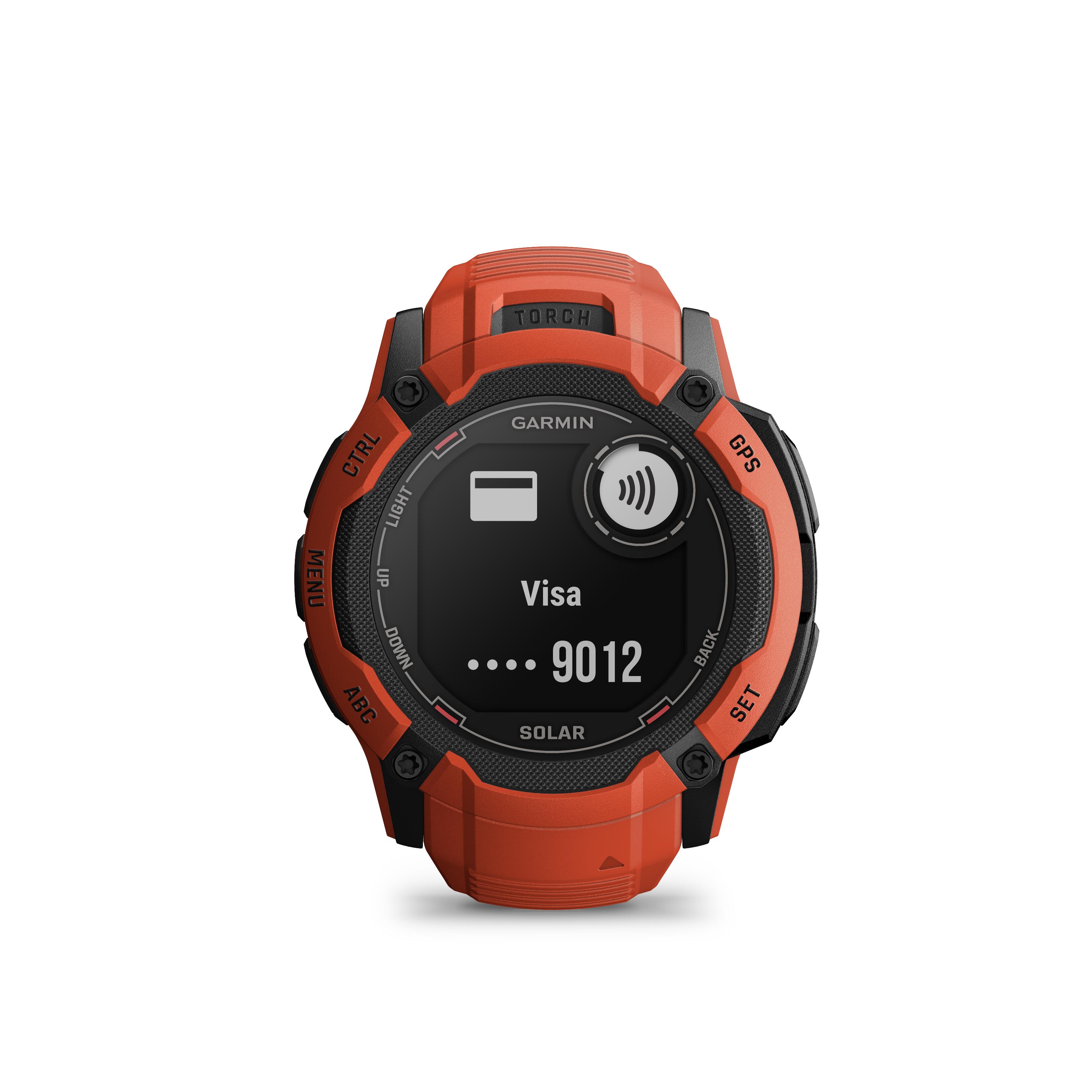 Garmin Instinct 2X Solar Flame Red Watch Garmin Instinct 2X Solar Flame Red Watch