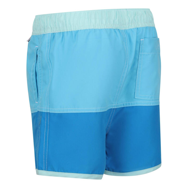 Costume Da Bagno A Pantaloncino Bambini Regatta Sergio Acquario Blu Indaco