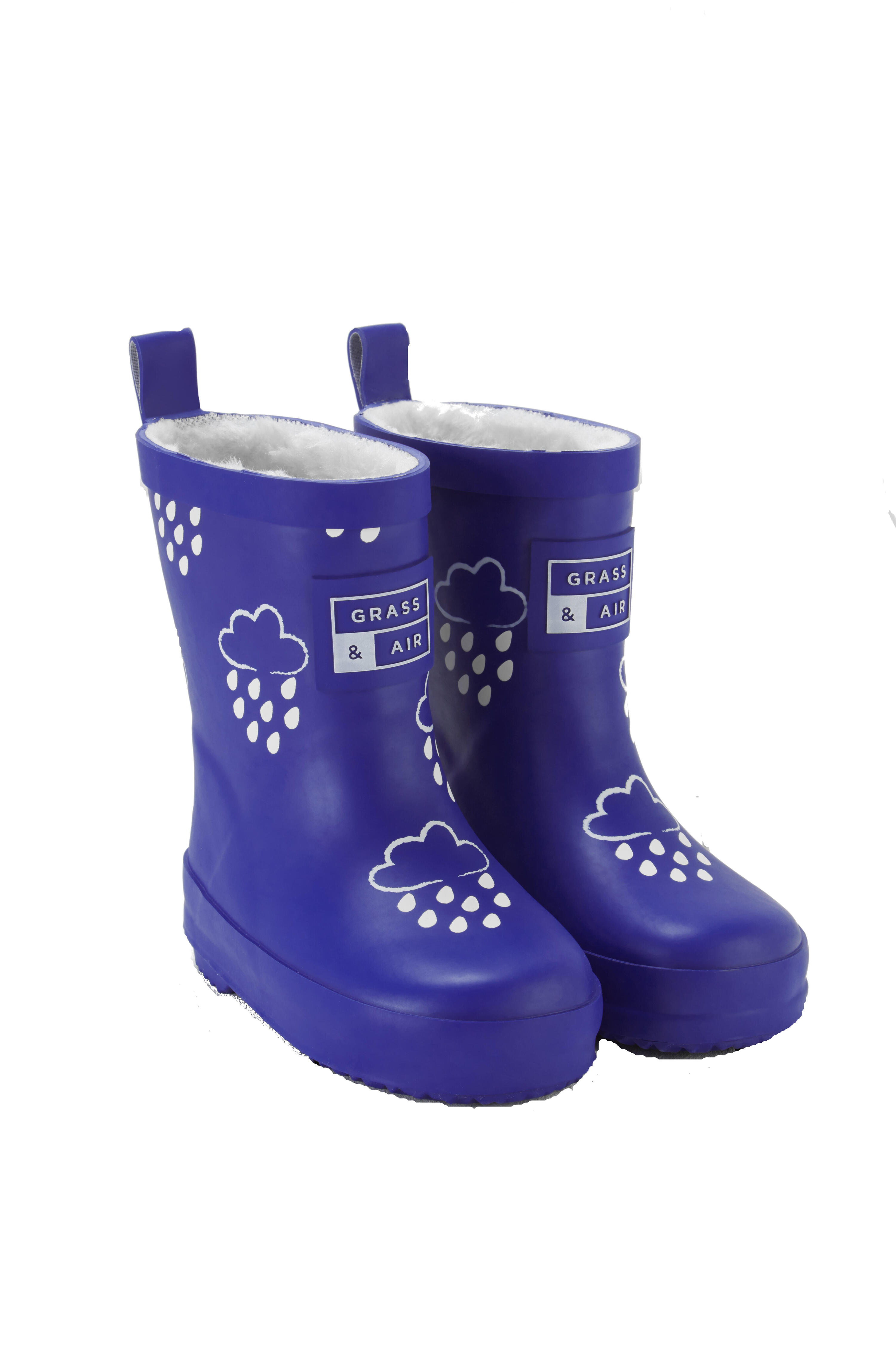 Little Kids Inky Blue Colour-Changing Kids Wellies