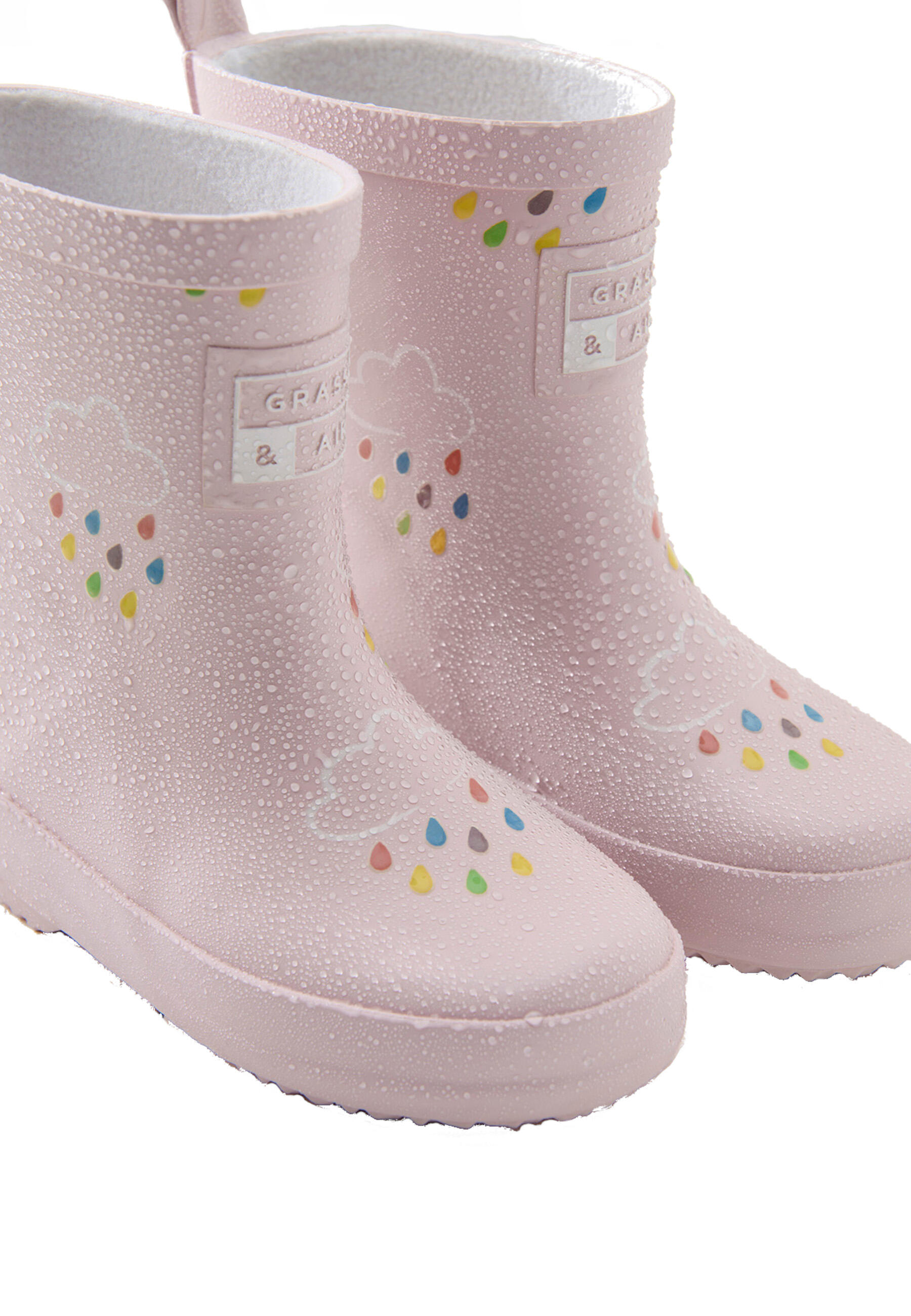 Kids Baby Pink Colour-Revealing Wellies 3/3