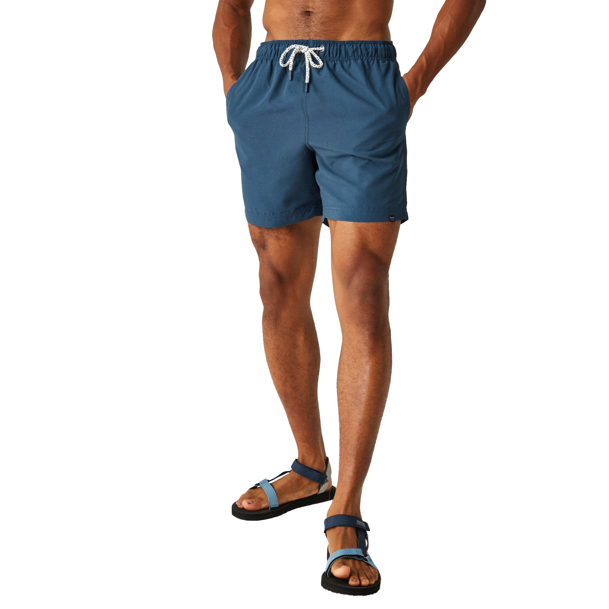 Costume Da Bagno A Pantaloncino Uomo Regatta Mackleyna Moonlight Denim 4/5