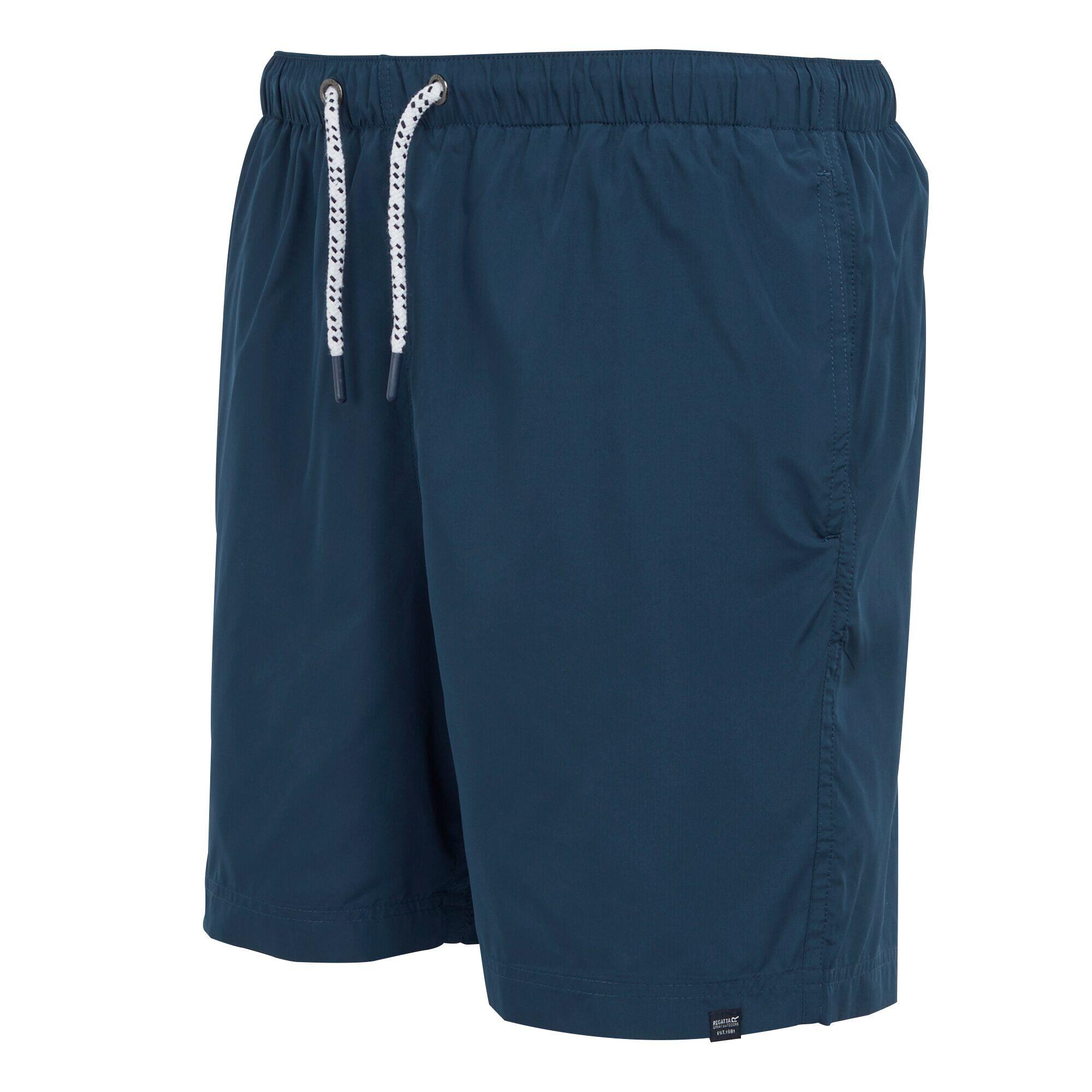 Costume Da Bagno A Pantaloncino Uomo Regatta Mackleyna Moonlight Denim 3/5