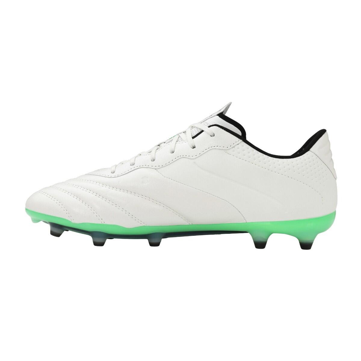 Mens Tocco III Pro Fg Leather Football Boots (White/Black/Andean Toucan) 2/4