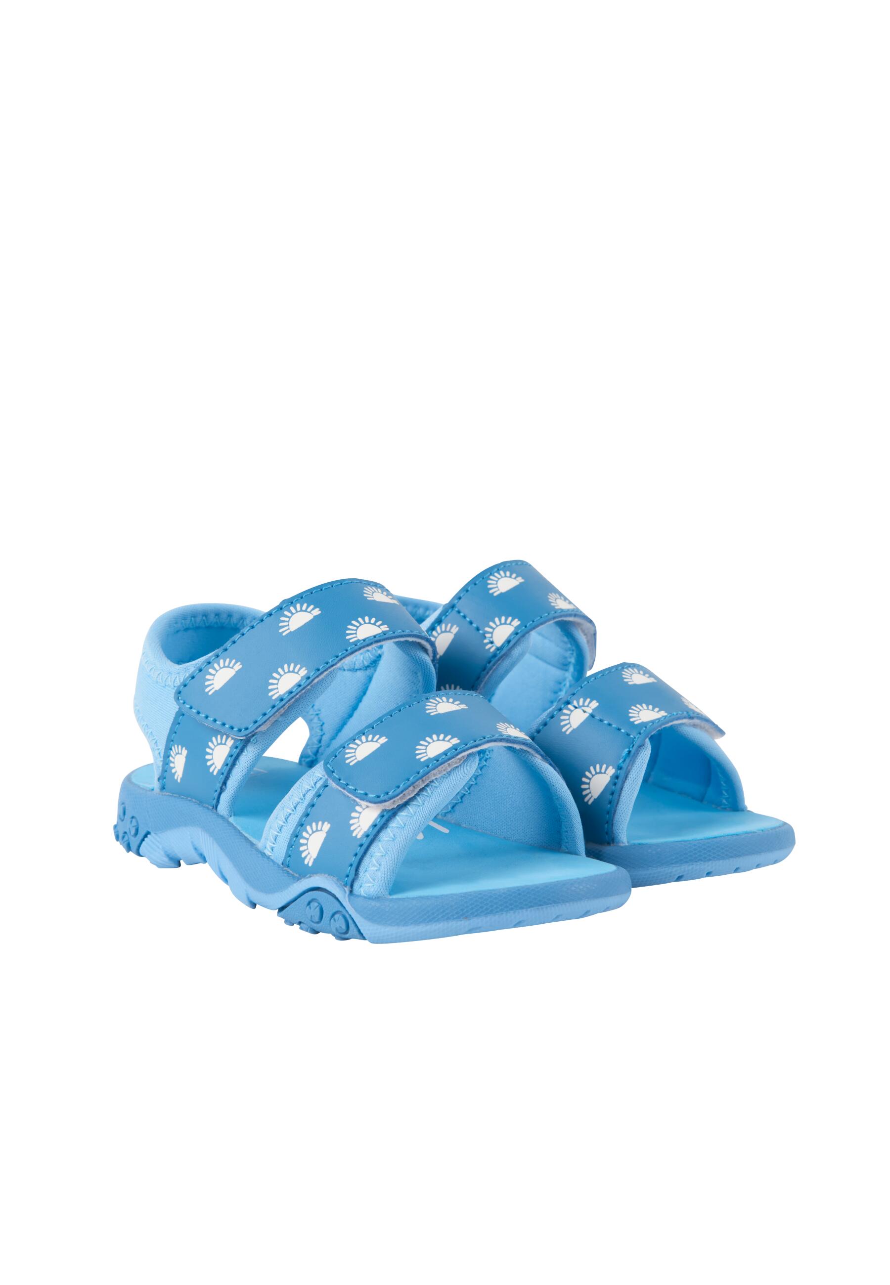 GRASS & AIR Cornflower Blue Colour-Changing Sandals