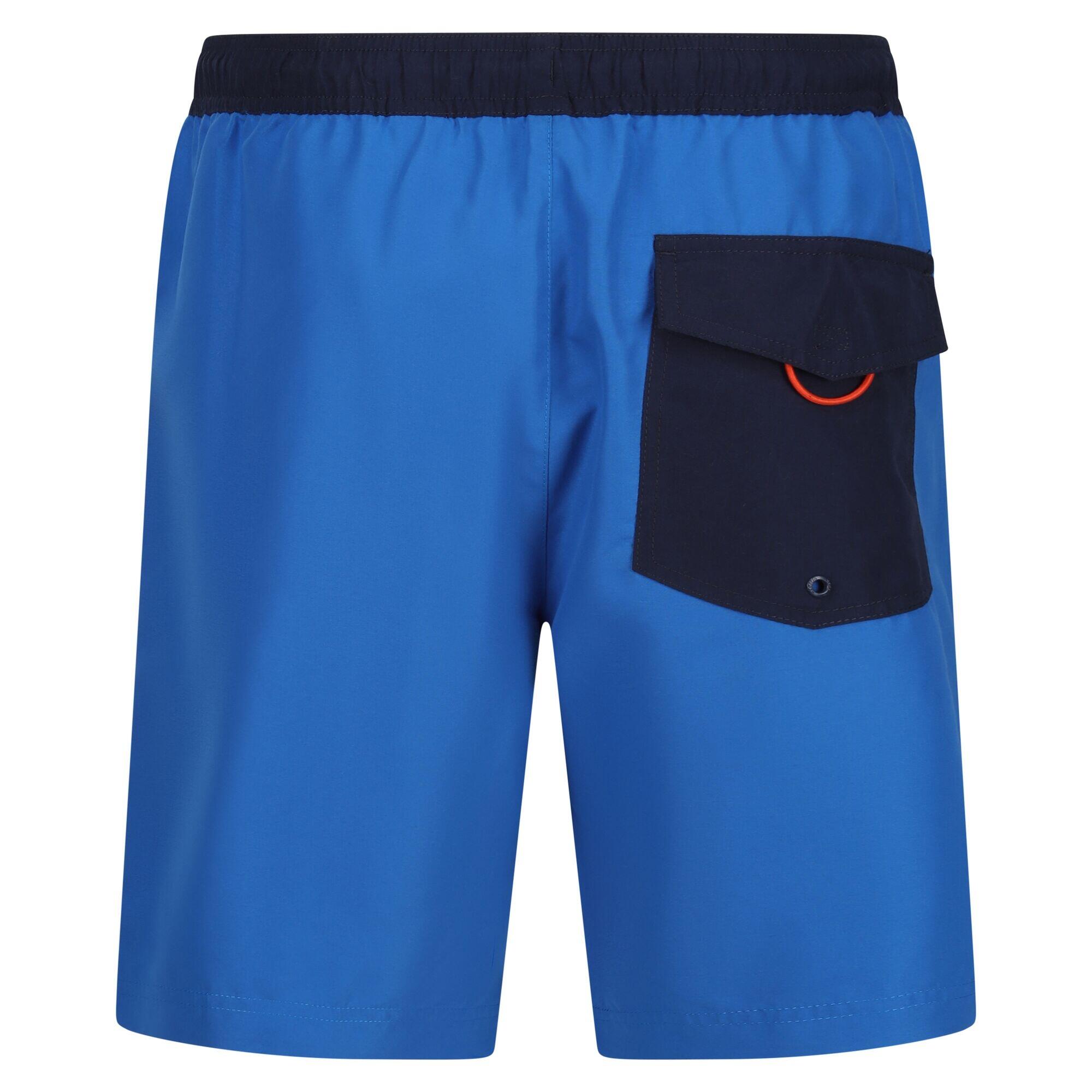 BENTHAM Men's swim shorts (Oxford blue / Navy blue)