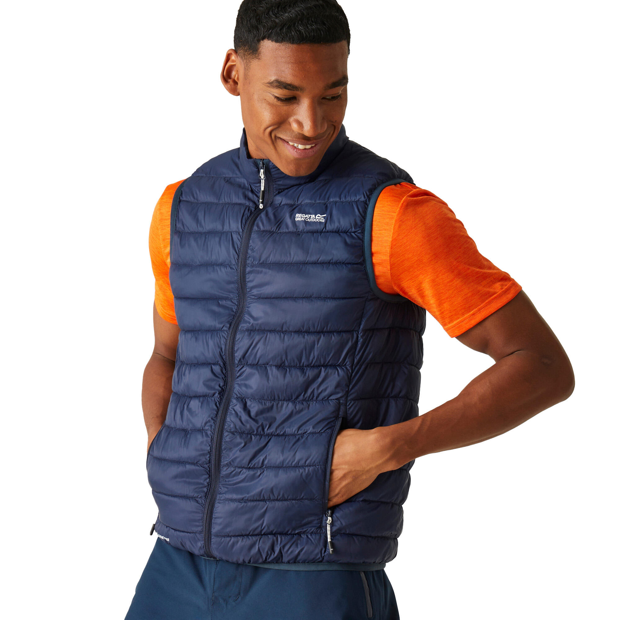 Men's HILLPACK sleeveless jacket (Navy)