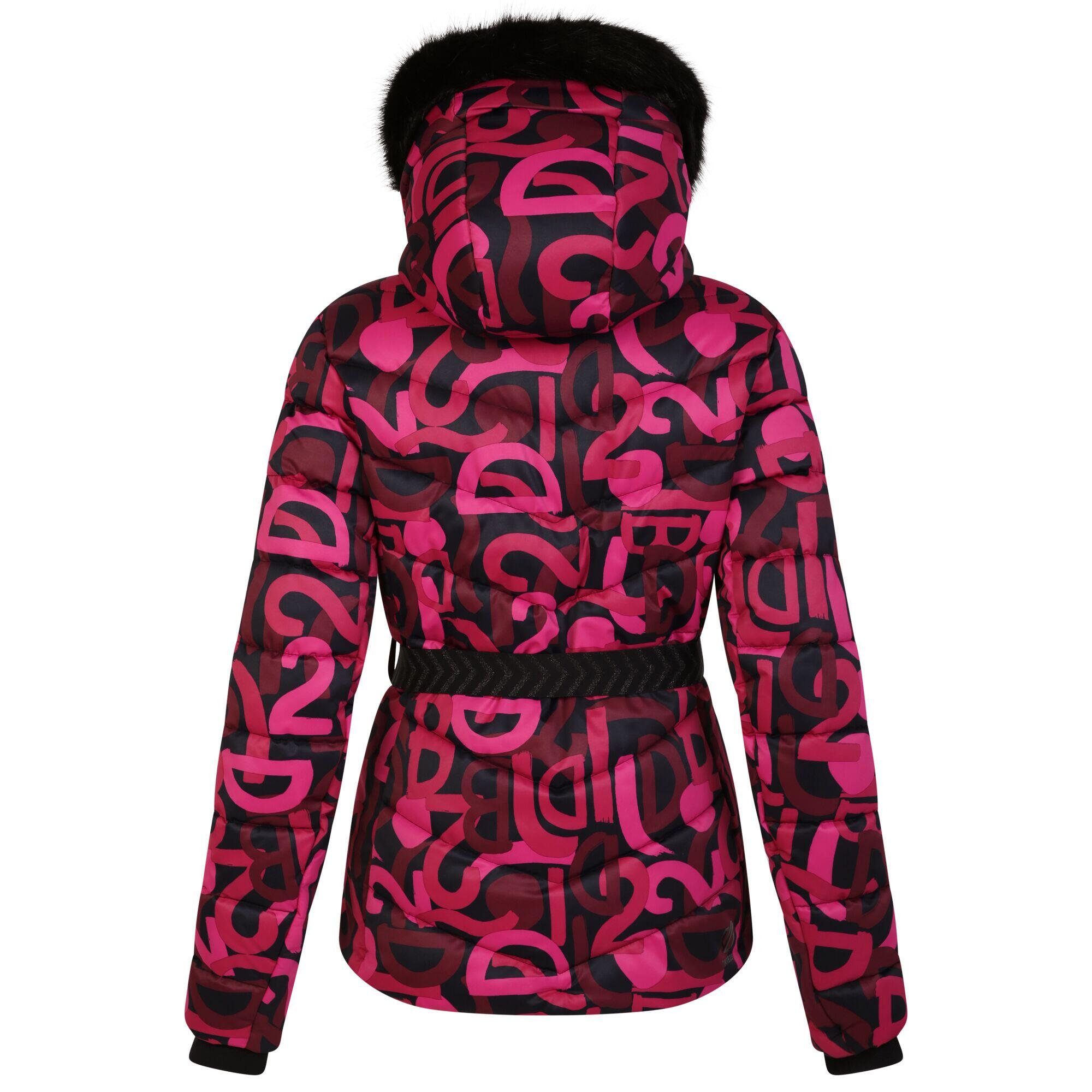Womens/Ladies Crevasse Ski Jacket (Pure Pink) 2/5