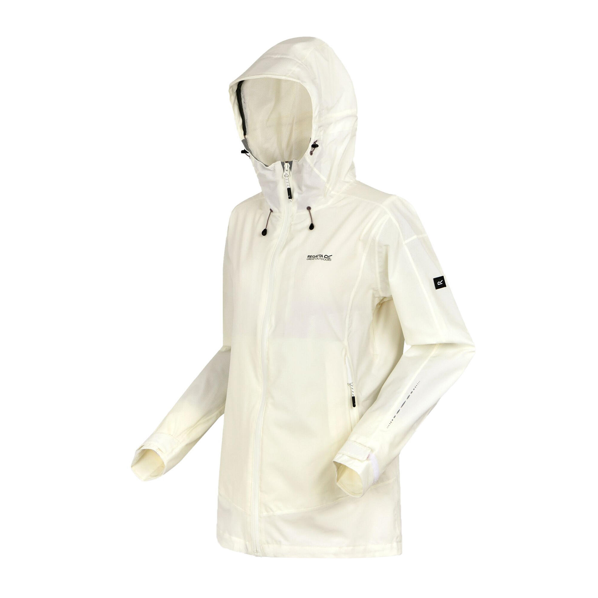 Giacca impermeabile OKARA da donna (bianco sporco)