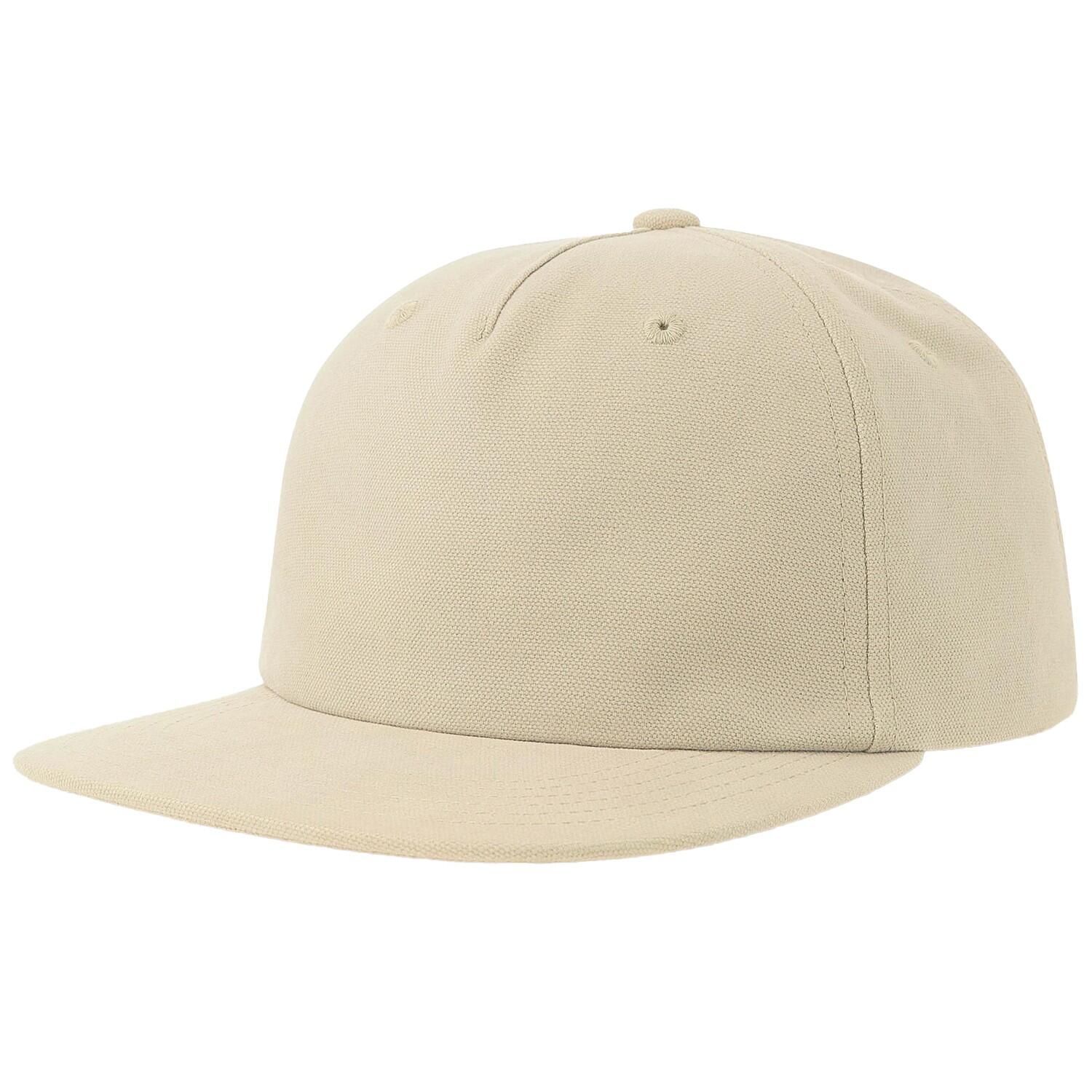 Unisex Adult Cruz 5 Panel Snapback Cap (Khaki Green) | Decathlon