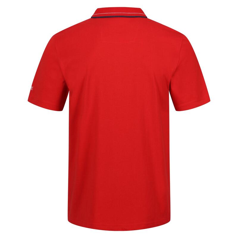 Heren Forley Poloshirt (Gevaar Rood)