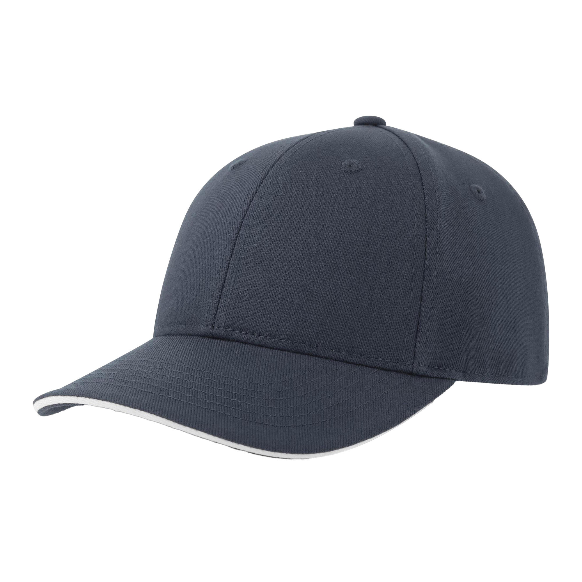 navy blue / white