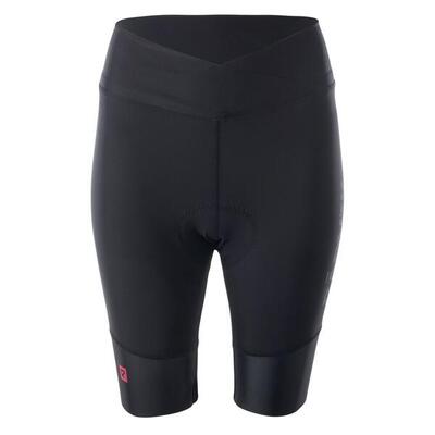 Pantaloncini Da Ciclista Riflettente Donna Radvik Kilo Nero
