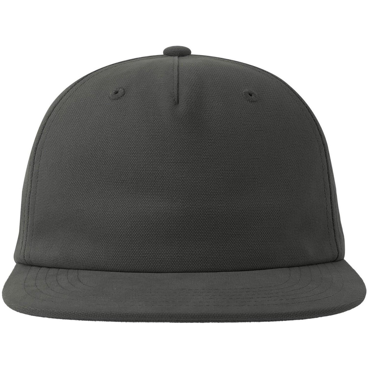 ATLANTIS Unisex Adult Cruz 5 Panel Snapback Cap (Dark Grey)