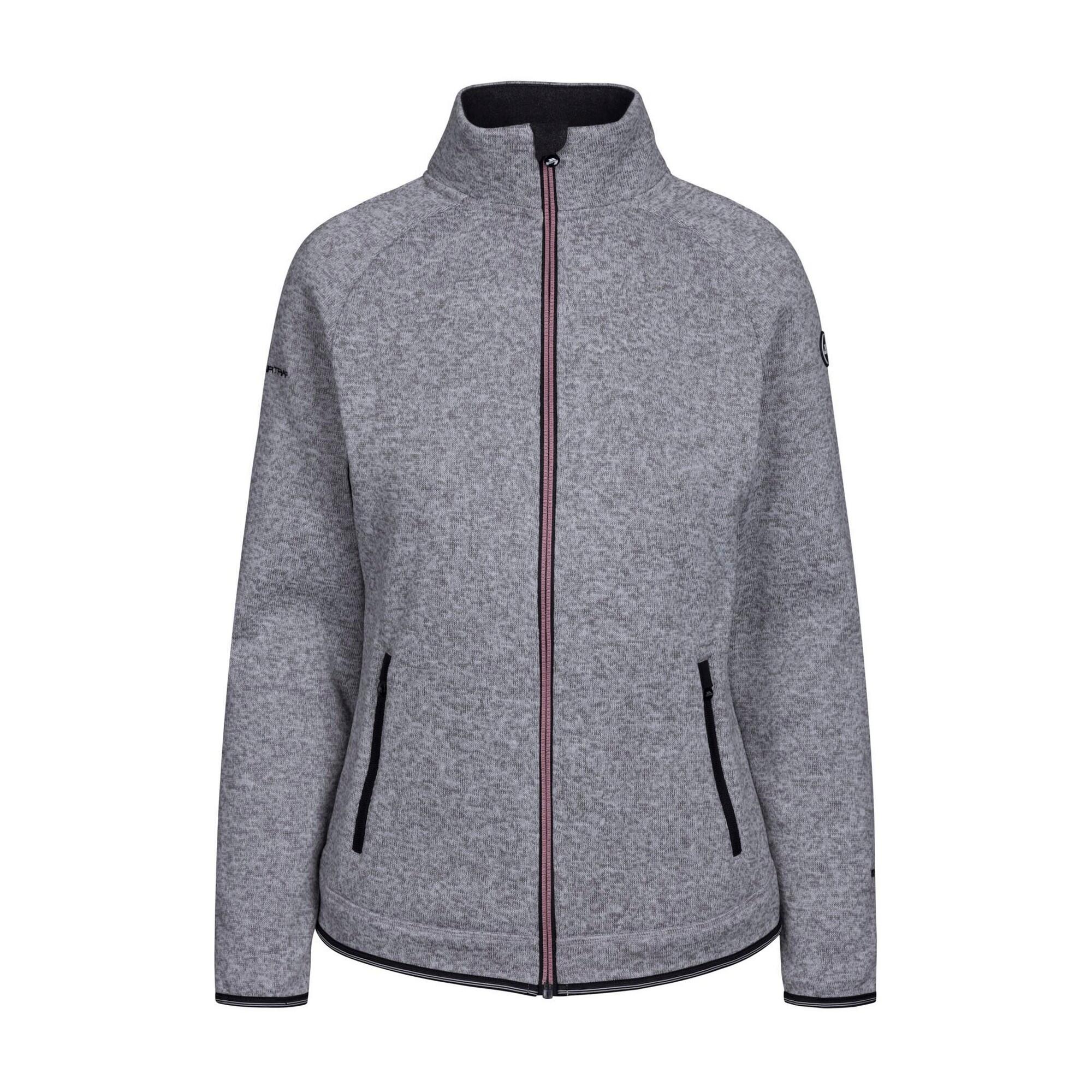 TRESPASS Womens/Ladies Toddy AT200 Fleece Jacket (Grey Marl)