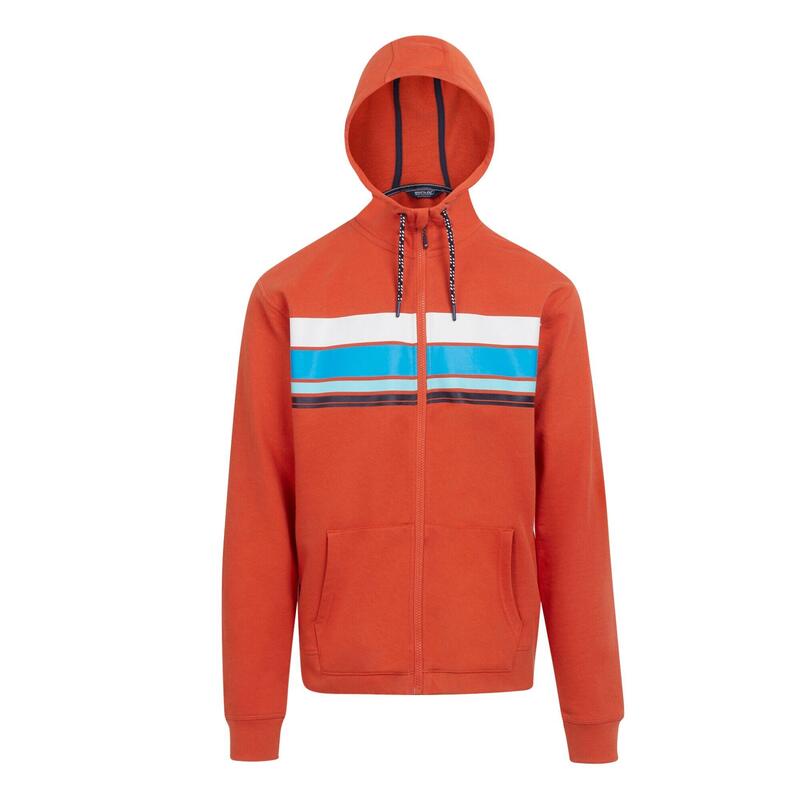 Veste à capuche SHOREBAY Homme (Rouge orangé)