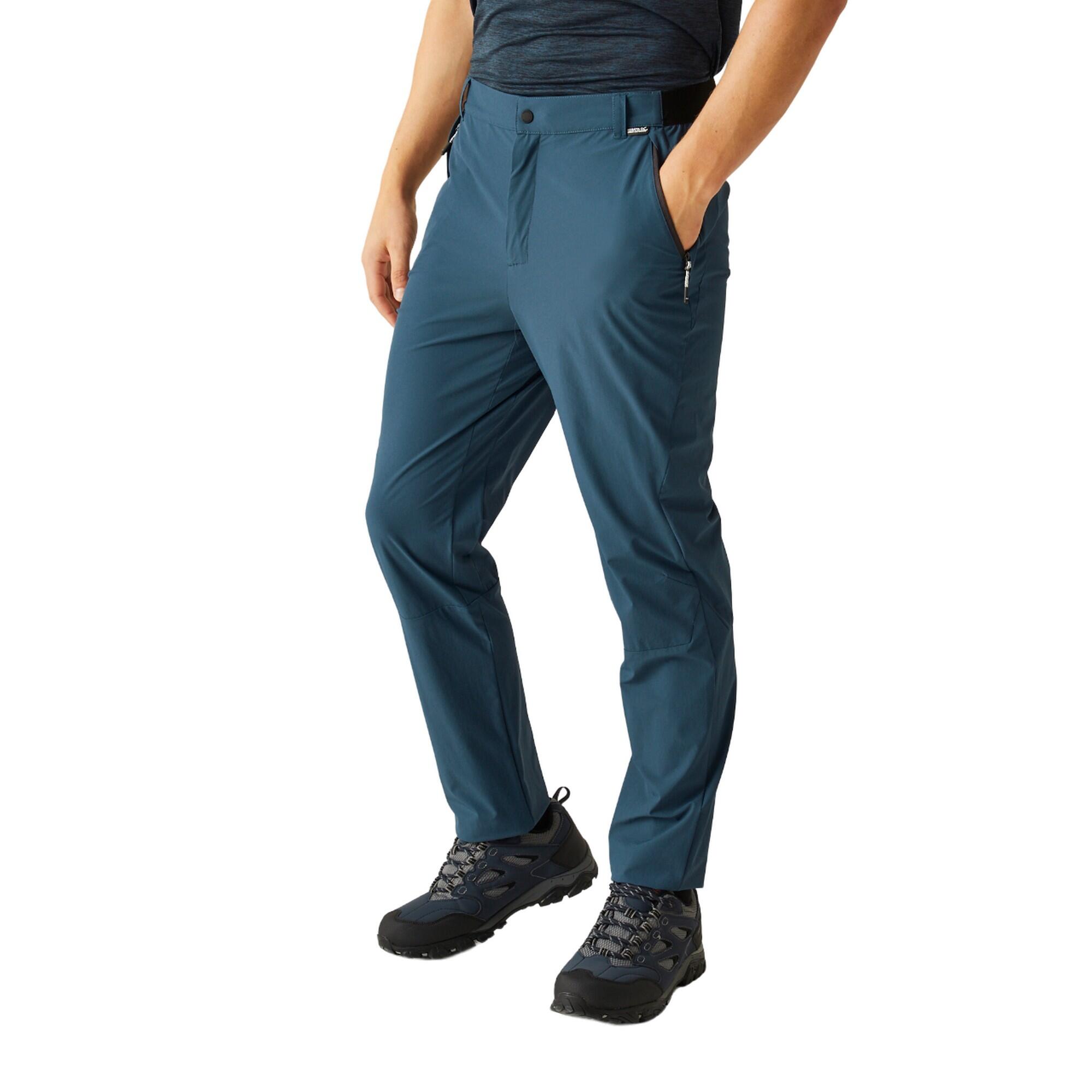 Lichtgewicht meeneembroek heren (Maanlicht Denim) 4/5