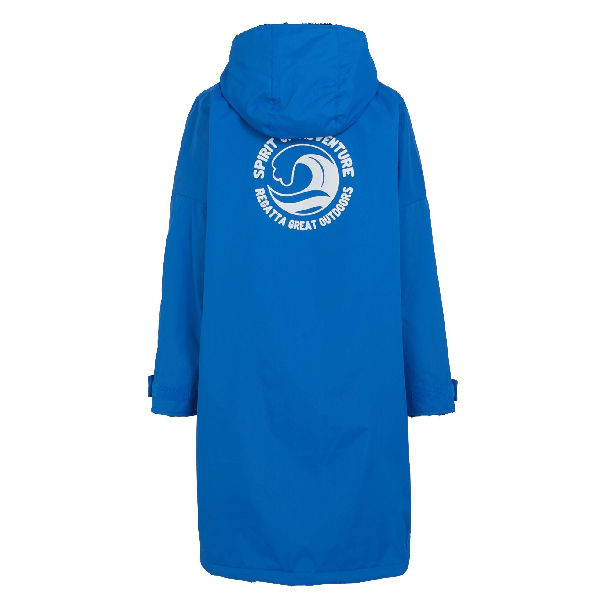 Childrens/Kids Changing Robe (Oxford Blue/Navy) 2/5