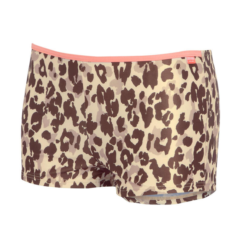 Braga de Bikini Aceana Estampado de Leopardo para Mujer Beige, Marrón