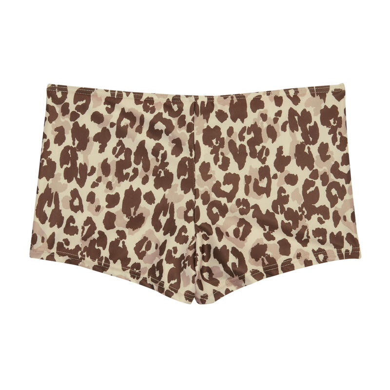 Braga de Bikini Aceana Estampado de Leopardo para Mujer Beige, Marrón