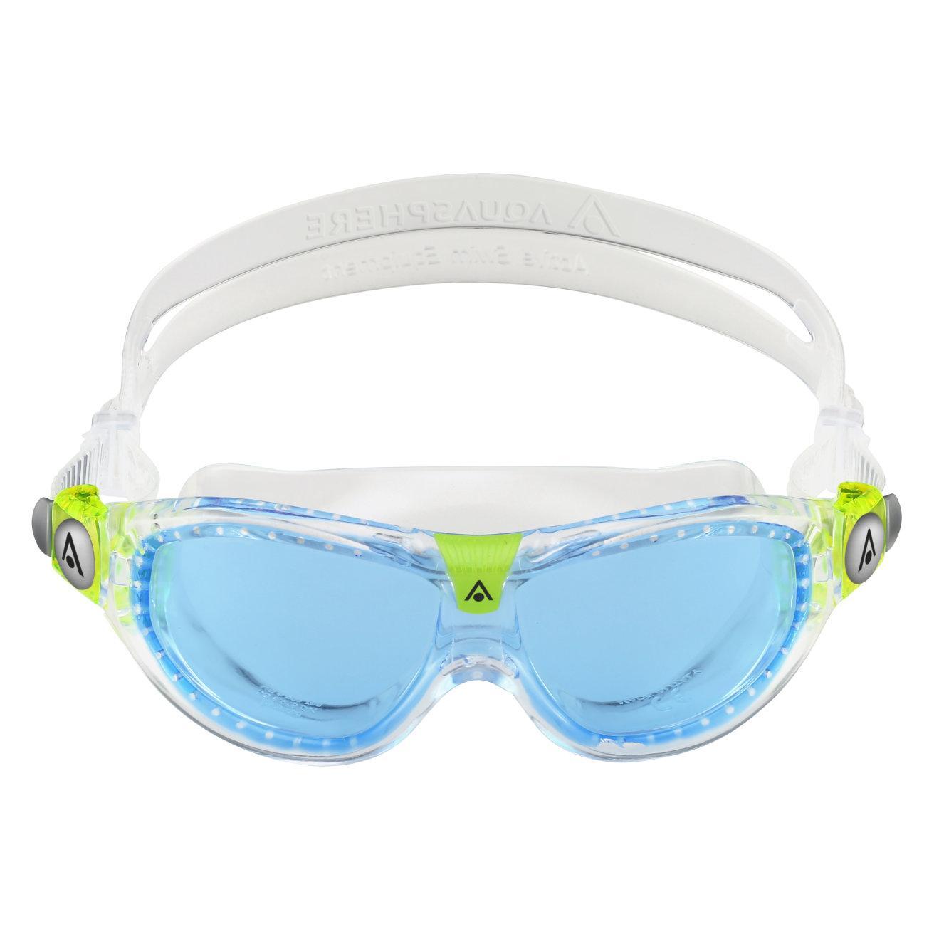 Children's SEAL goggles (Light green / Blue)