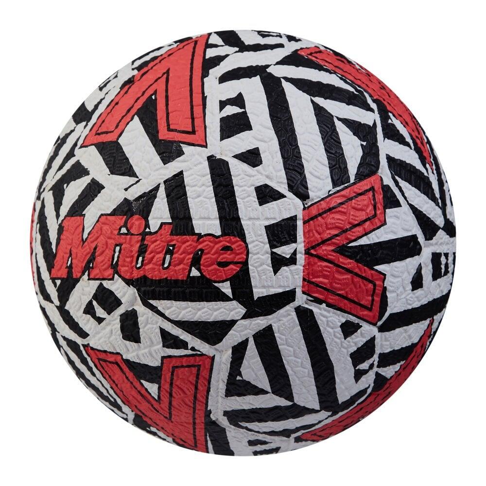 2024 Street Soccer Football (White/Black/Red) 2/3