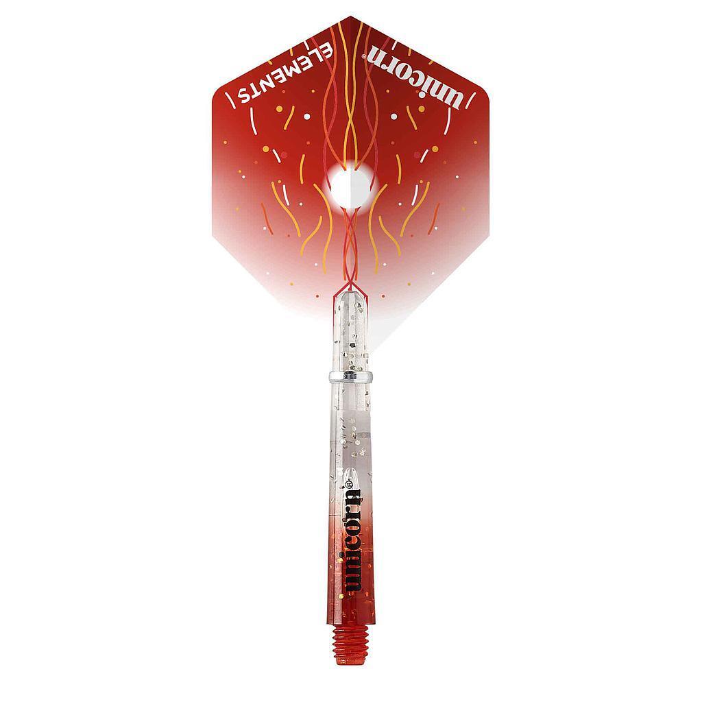 UNICORN Gripped Dart Flights (Pack of 4) (Firestorm)