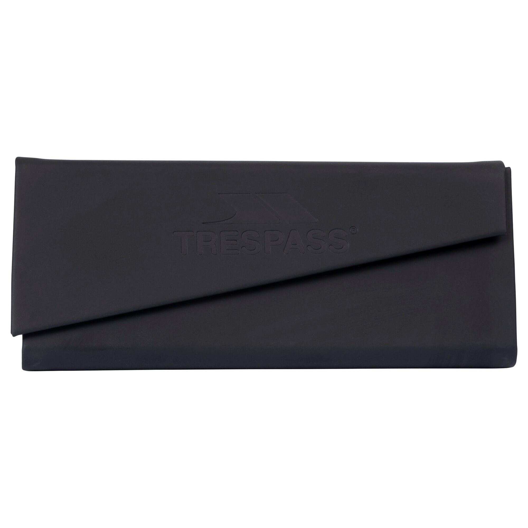 TRESPASS TriFold Custodia Per Occhiali Trespass Tobi Nero Opaco