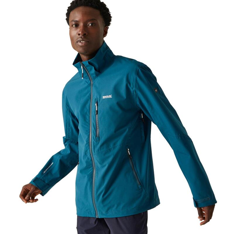 "Bosfield II" Jacke, wasserfest für Herren Leuchtend Blau/Zitronen Limette