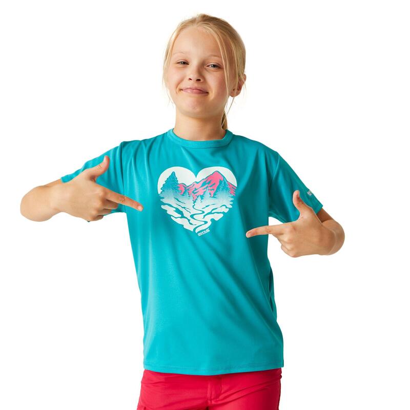 Tshirt ALVARDO Enfant (Bleu tahoe)