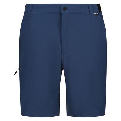 Heren travel light packaway shorts (maanlicht denim)